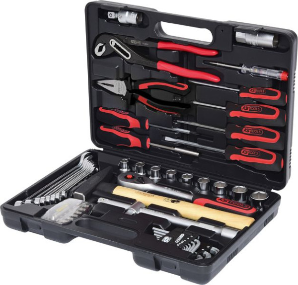 KS Tools jeu d'outils 1/4"+1/2", 50 pièces, 911.0650