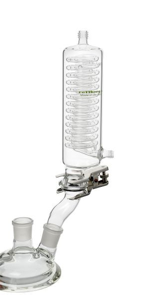 Refroidisseur à reflux Rettberg, hauteur 270 mm, GL 14, surface de refroidissement 800 cm², version courte, 107001502