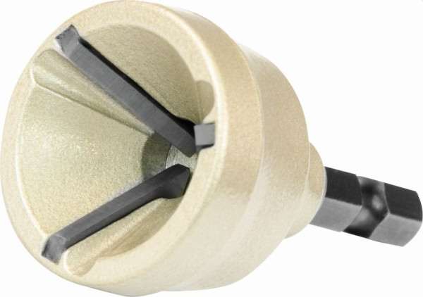 Ebavureur externe Projahn 3-19 mm avec 3 arêtes de coupe en carbure taille 1, 35401