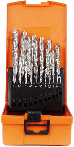 Cassette plastique Projahn HSS-G 1-13 mm 25 pièces, 67375