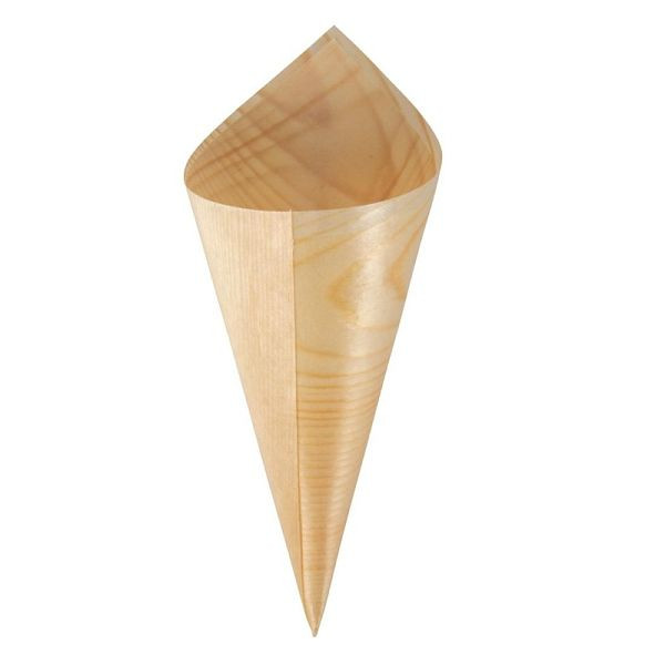 Sac en bois biodégradable Fiesta Green 17 x 7,5 cm, UE : 100 pièces, DK389