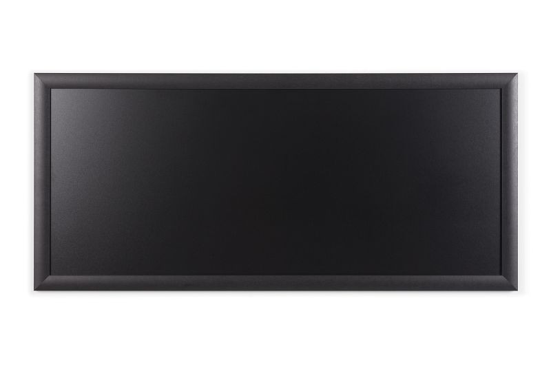 Tableau noir Bi-Office Transitional avec cadre en MDF noir 100x45cm, PM3115162