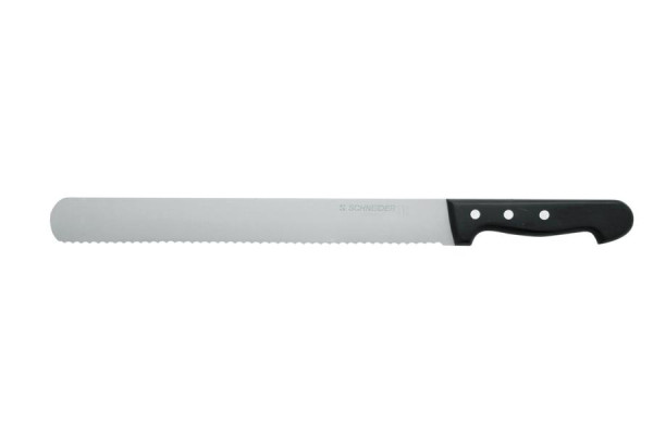 Couteau de boulanger Schneider POM avec bord dentelé, taille : 31 cm, 264231