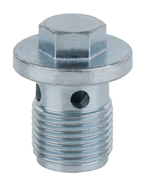 Vis de vidange d'huile KS Tools, six pans extérieurs 13 mm, M18x1,5x21 mm, paquet de 25, 430.2081
