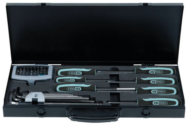KS Tools ensemble combiné en acier inoxydable, 48 pièces, 910.2460