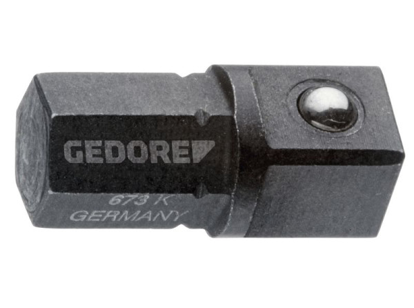 GEDORE porte-insert forme courte 1/4", 2000245
