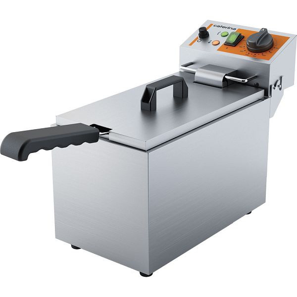 Friteuse double Caterina, 2x4 litres, 415x430x265 mm (LxPxH), 2x 2 kW 230V, CA2202040