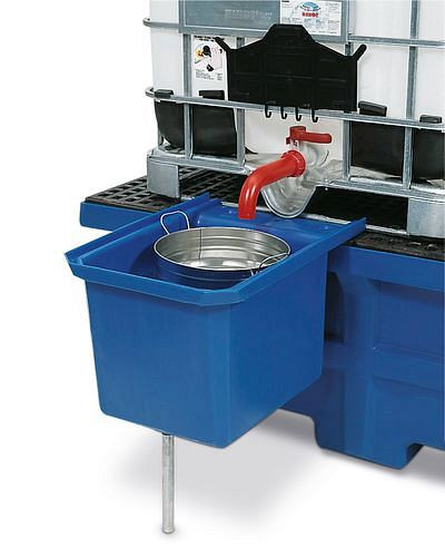 Conteneur de fixation DENIOS pour station IBC Mono et Duo, 114-913