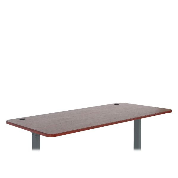 Plateau de table Mendler HWC-D40 pour bureaux, plateau de bureau, 160x80cm, cerisier, 75751
