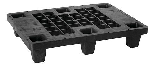 Palette présentoir DENIOS, en PE-RE, 600 x 800 x 150 mm, 6 pieds, emboîtable, lot de 5, 312631