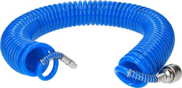 Tuyau spiralé pour air comprimé Brilliant Tools Ø 6 mm, 10 mètres, BT160030