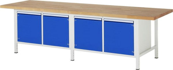 Etabli RAU série 8000 - modèle 8465, L3000 x P900 x H840-1040 mm, 03-8465A2-309B4H.11