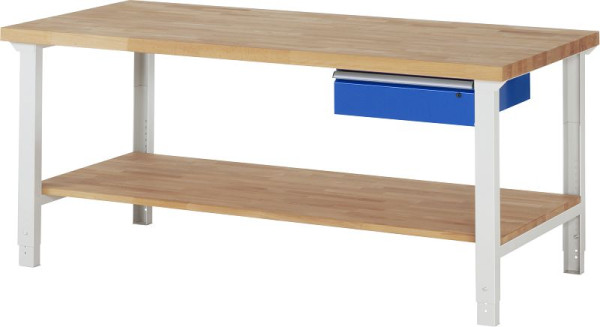 Etabli RAU série 7000 - modèle 7001A7, L2000 x P900 x H790-1140 mm, 03-7001A7-209B4H.11