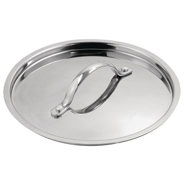 Couvercle en acier inoxydable Vogue Tri Wall 20cm, Y424