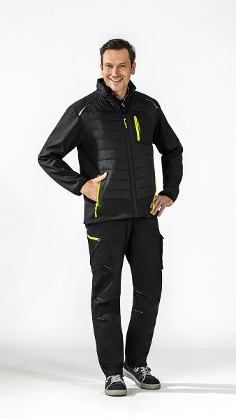 Veste d'hiver Planam Stretchline, noir, taille 4XL, 6680068