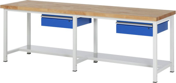 Etabli RAU série 8000 - modèle 8001A3, L2500 x P900 x H840 mm, 03-8001A3-259B4S.11