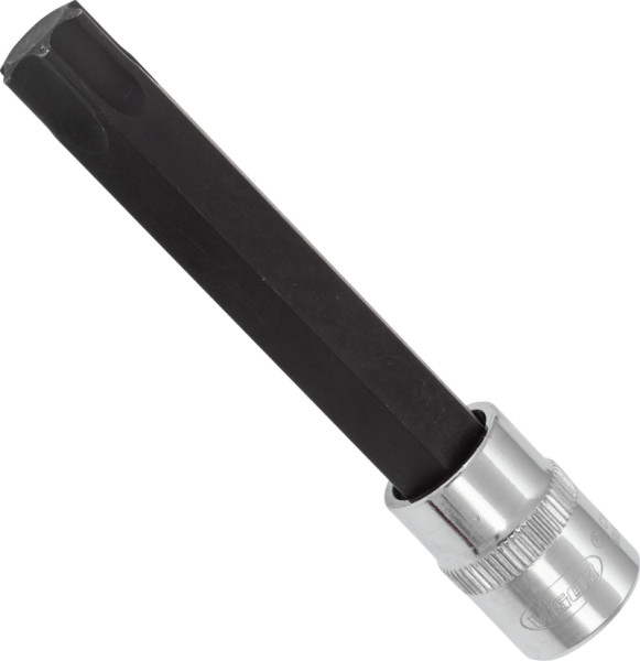 Embout de tournevis VIGOR TORX, carré creux 10 mm (3/8"), profil TORX interne, T60, longueur : 93 mm, pour fonctionnement manuel, V6092