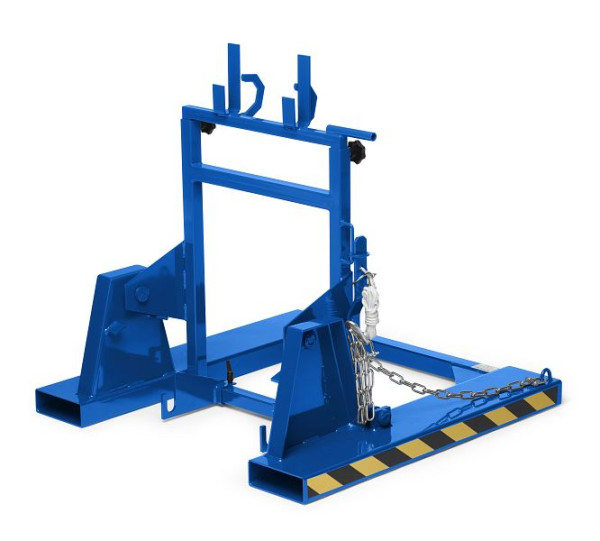 Retourneur de poubelle RR Industrietechnik type RMW RAL 5010, 100800213