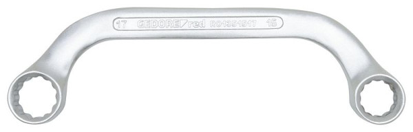 Clé de bloc de démarrage GEDORE rouge SW14x16mm, longueur 184mm, 3301116