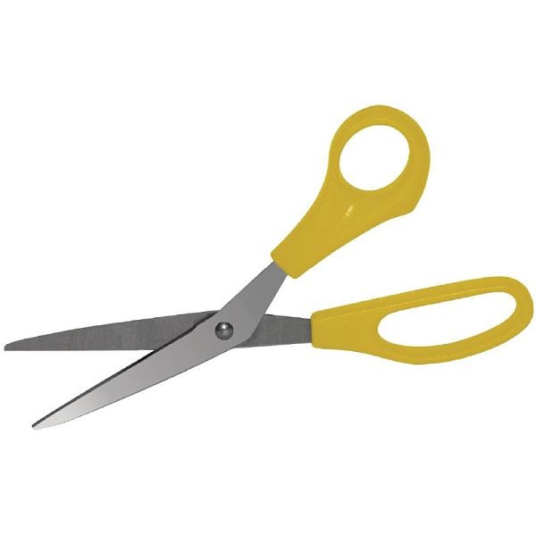 Ciseaux Hygiplas code couleur jaune, DM038
