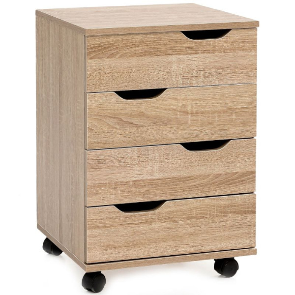 Conteneur roulant Wohnling Sonoma 40x60x40cm, WL5.931