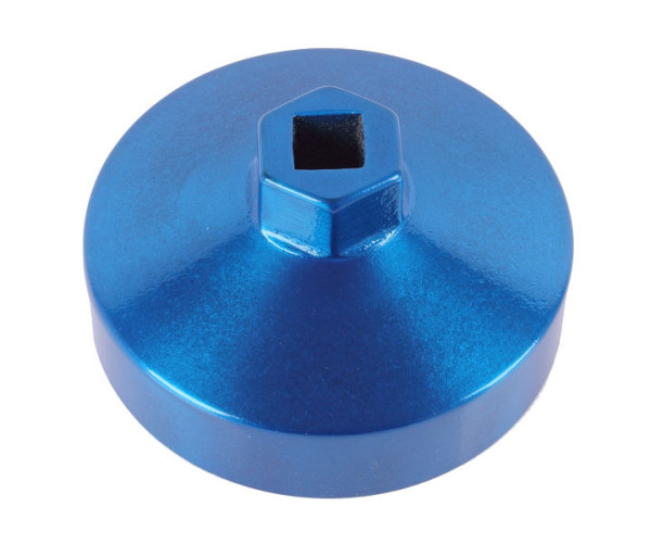 Bouchon de filtre Stahlmaxx pour huile, carré 1/2" et entraînement SW 27 mm, 86 mm x 16 carrés, carré 1/2", XXL-115949