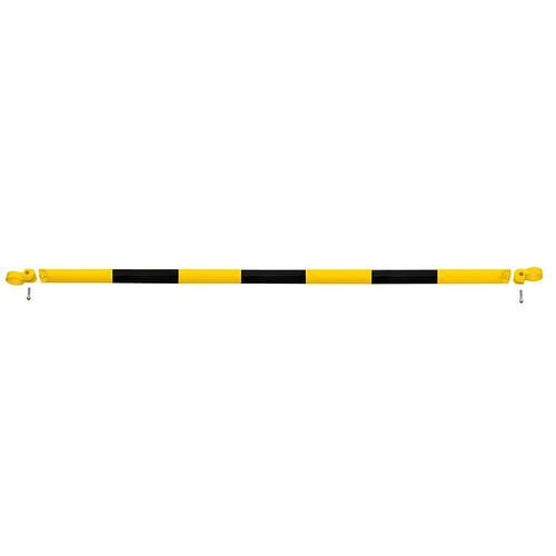 Garde-corps système Moravia, tube transversal, galvanisé à chaud et peint en jaune-noir, Ø : 60 mm, 310992