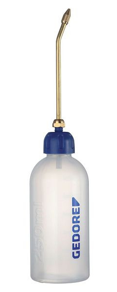 GEDORE aérosol d'huile, huileur en plastique, laiton, 0,25 L, 6390010