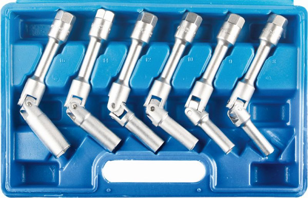 Kunzer jeu de douilles pour bougies de préchauffage avec joint, 6 pièces, 7GKS06