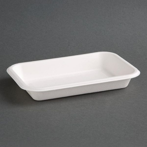 Fiesta Compostable Bols repas en bagasse compostable 34cl (50 pièces), FC528