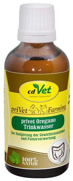 cdVet troène origan eau potable 50ml, 4819