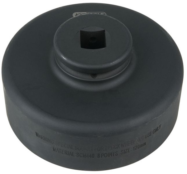 KS Tools Clé pour écrous d'essieu 3/4", 8 pans, courte, 120 mm, 460.2670
