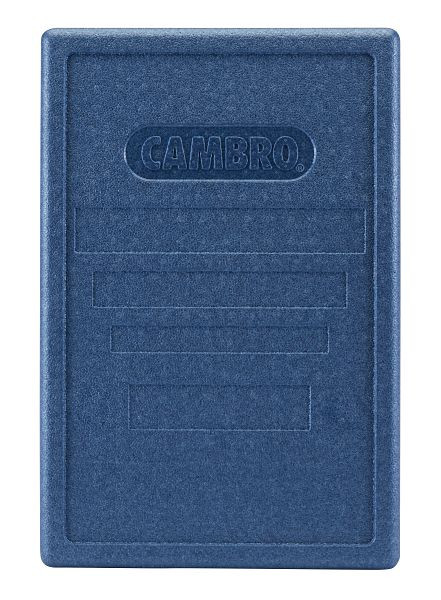 Cambro Cam GoBox Couvercle de couleur à chargement par le haut, bleu glacier (chacun), EPP3253LID362