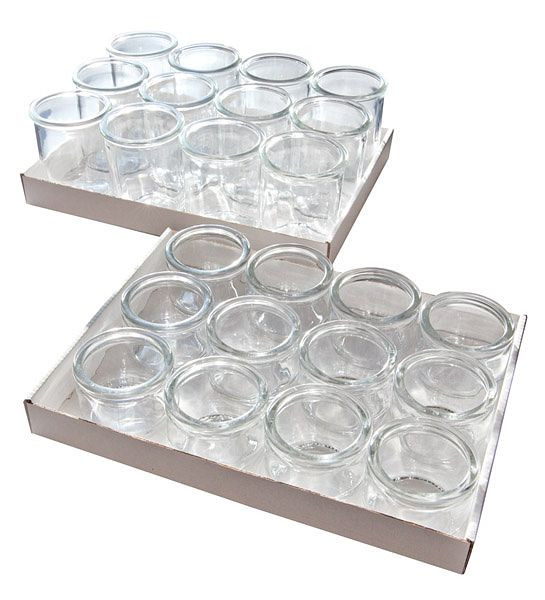 Verres gourmands APS, Ø 6 cm, hauteur : 5,5 cm, forme mini linteau 80 ml, lot de 12, 82370