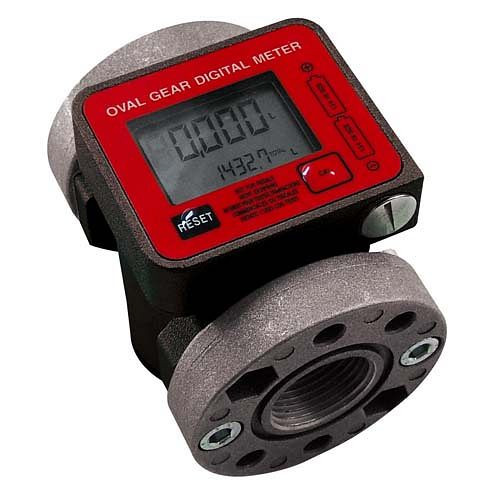 Compteur numérique ZUWA K600/3 pour gasoil/huile/antigel, débit maxi 10-100 l/min, 131805