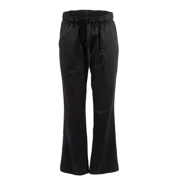Pantalon de chef pour femmes Chef Works noir M, A431-M