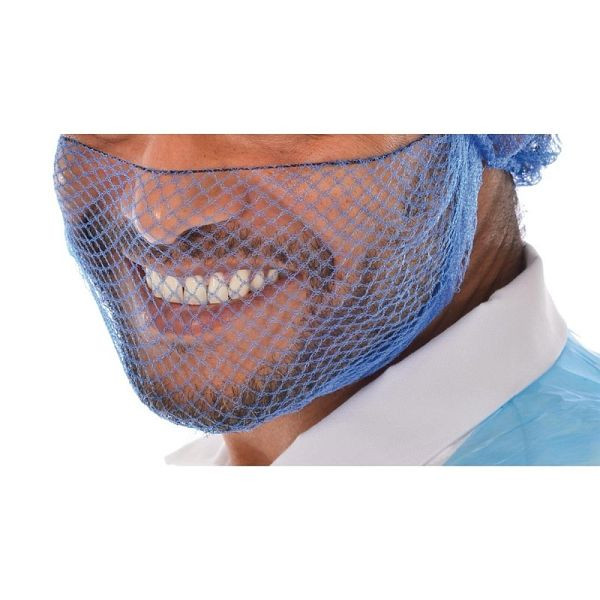 Filet à barbe Lion Haircare bleu clair, UE: 50 pièces, B470