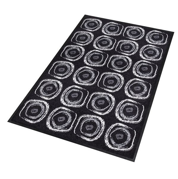 Notrax Déco Design Tapis Anti-salissures Décoratifs Lavables 170, Blanc Craie, 60 cm x 85 cm, 170S002305