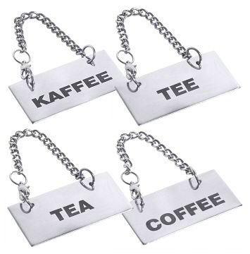 Signe contacto pour pichets: CAFÉ, 7229/101