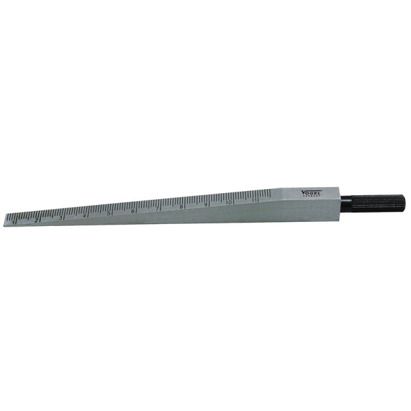 Cale de mesure Vogel Germany, acier, 0,5 - 11,0 mm, 472372