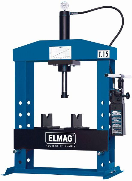 Presse hydraulique d'atelier ELMAG, WPMH 15/2 - modèle de table, 81901