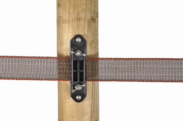 Isolateur d'angle à large bande Gallagher TurboLine avec écrou à oreilles, paquet de 5, 016702