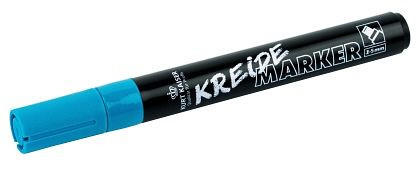 Marqueur craie Contacto 2-5 mm, bleu, 7702/053