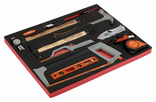 Insert Bahco 3/3, outils et couteaux d'impact et de mesure, 11 pièces, FF1A110