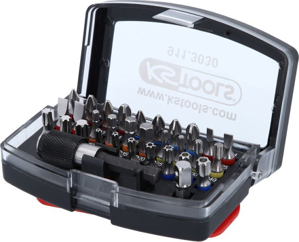 KS Tools Jeu d'embouts TORSIONpower 1/4", 32 pièces, 911.3030