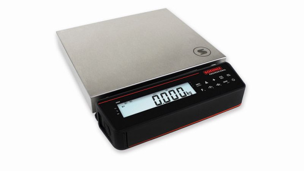 Balance compacte et compteuse Soehnle haute résolution, charge maximale : 60 kg, incrément de chiffres : 2 g, 400 x 300 mm, IP65, 9171.05.140