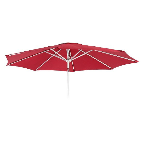 Housse de rechange Mendler pour parasol N19, housse de rechange pour parasol, Ø 3m tissu/textile 5kg, rouge, 81626