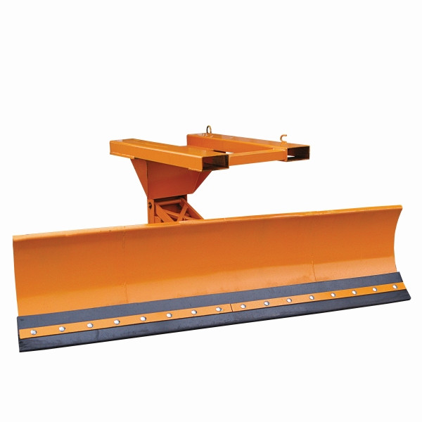 Chasse-neige industriel Eichinger avec réglage de niveau, poche d'entraînement en haut, largeur de lame 1500 mm, orange pur, fks, 20730500000003