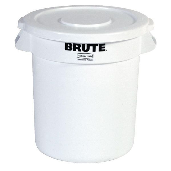 Conteneur de stockage Rubbermaid blanc 121L, L653