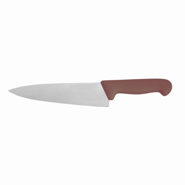 Couteau de chef Schneider, taille : 20 cm, manche marron, 260815